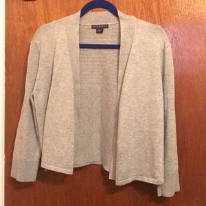 Cozy Covington grey business cardigan